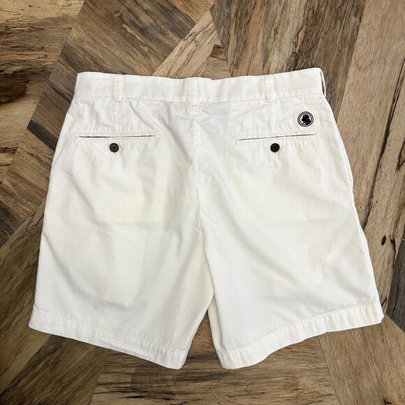 Southern Proper Men's Shorts 34 White Club 7" Cotton - Picture 13 of 13